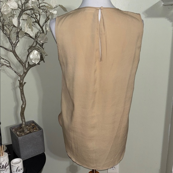 DKNY Tan Sleeveless Blouse - Picture 3 of 3